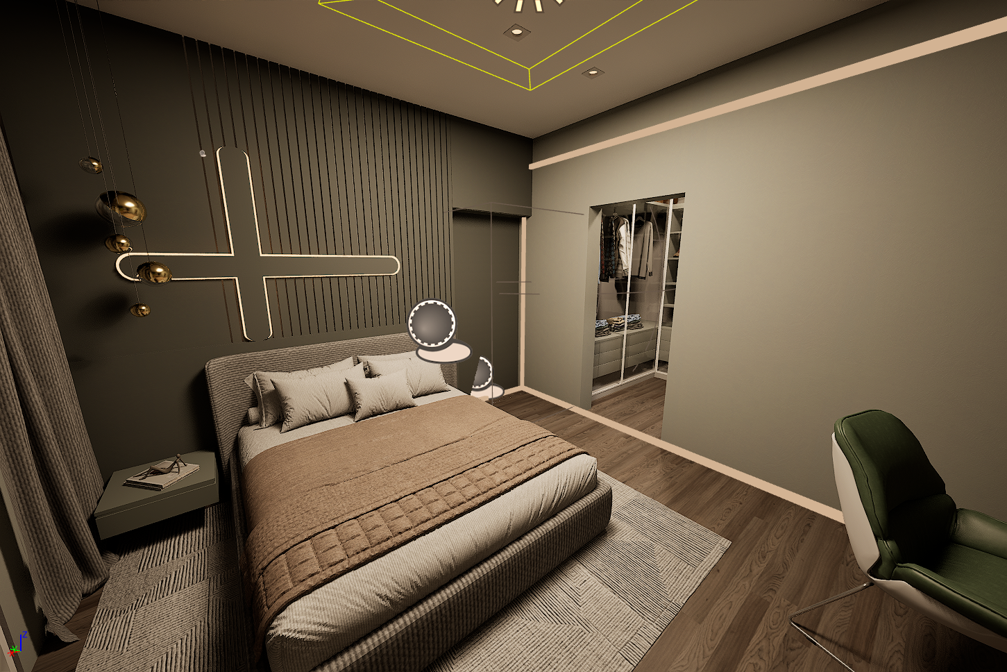 Master Bedroom Model - A