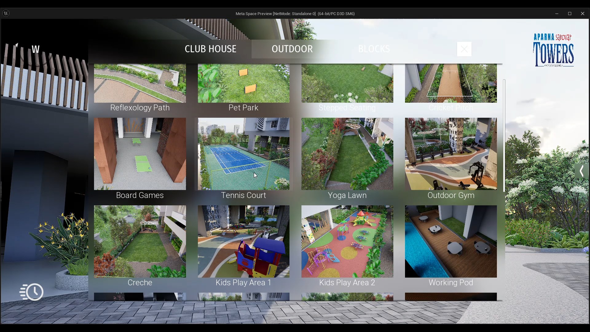 Quick Menu - Portals